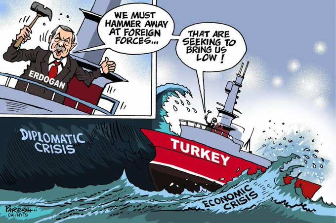 Caricature Erdogan